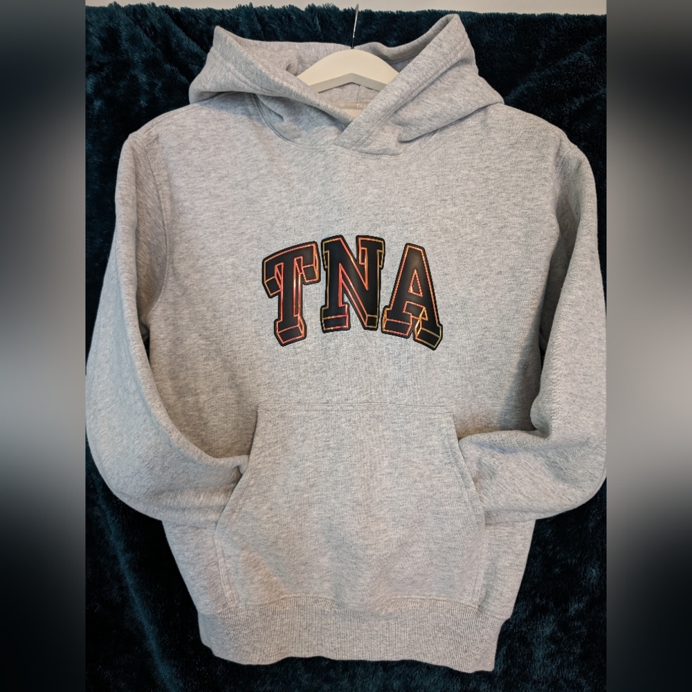 TNA Light Grey Hoodie - Size XS